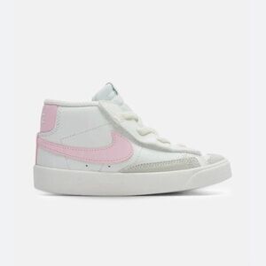 Nike Blazer Mid '77 toddler shoes white and pink colorway size 9C gently used